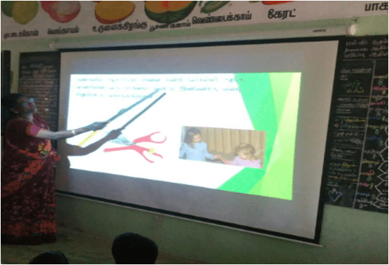 Teaching With LCD Projector